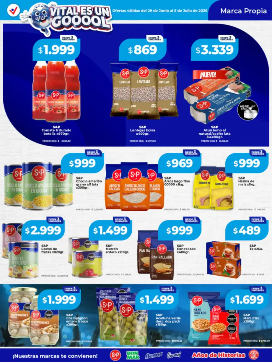 Ofertas de  Ofertas Vital 29 de junio al 5 de julio 2026 - Página 2 del catálogo