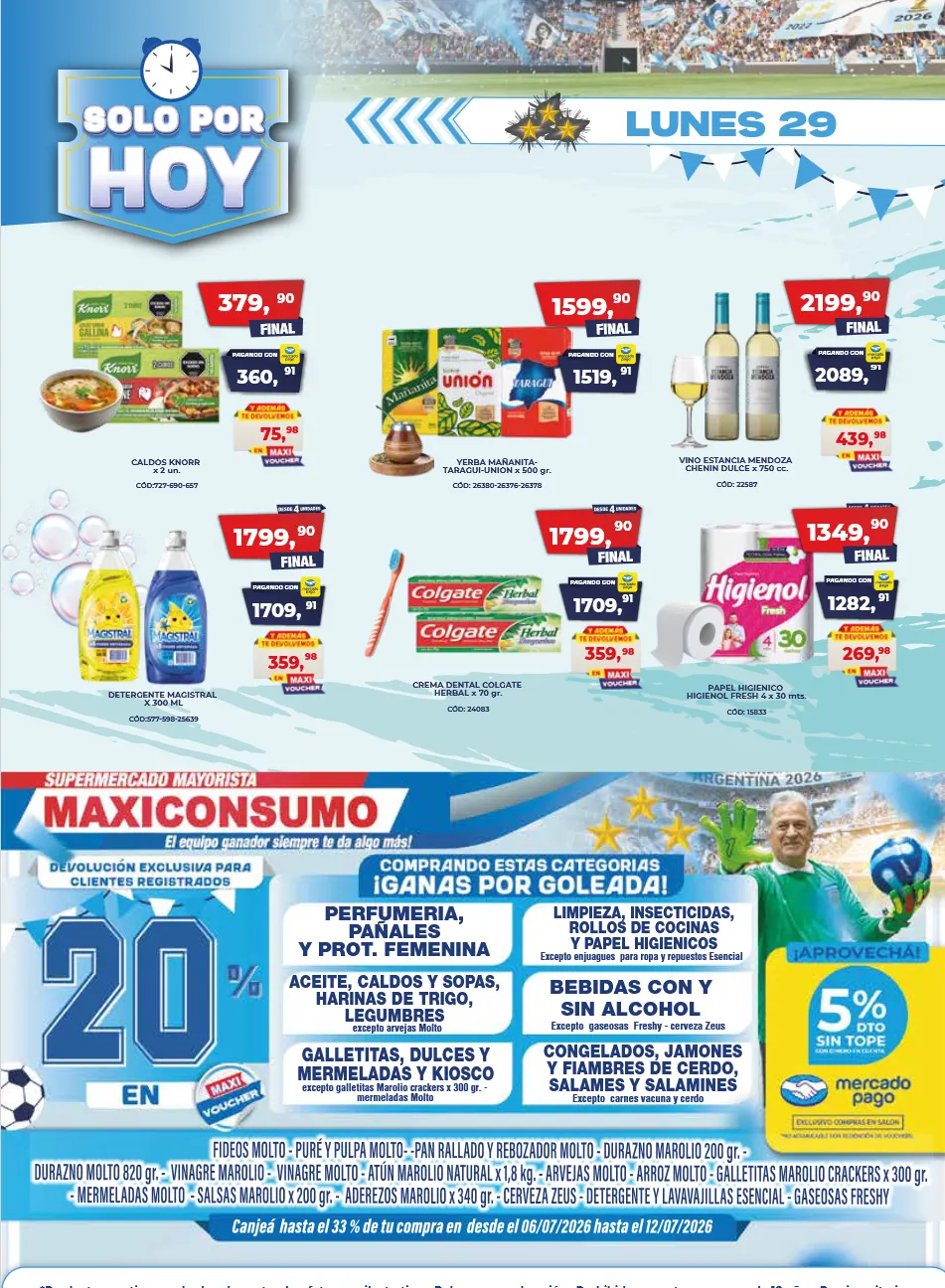 Ofertas de Maxiconsumo Ofertas 29 de junio al 29 de junio 2026 - Página  del catálogo