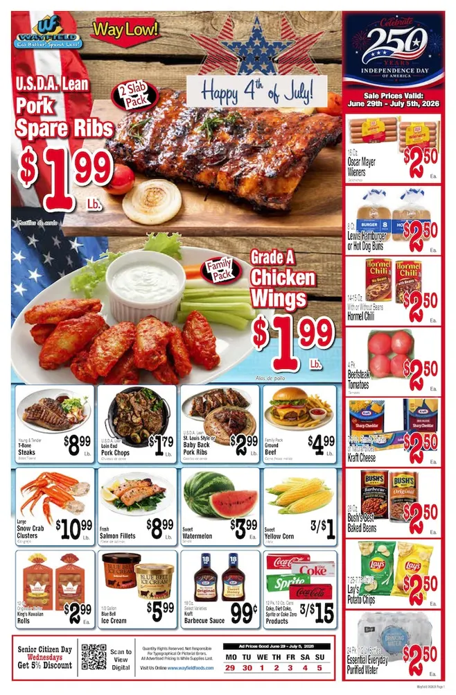 Weekly ad Wayfield Sales from June 29 to July 5 2026 - Page 