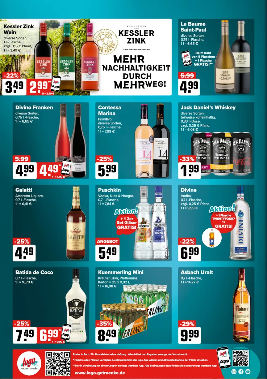 Logo Getränkemarkt Prospekte von 29. Juni bis 4. Juli 2026 - Prospekt seite 4