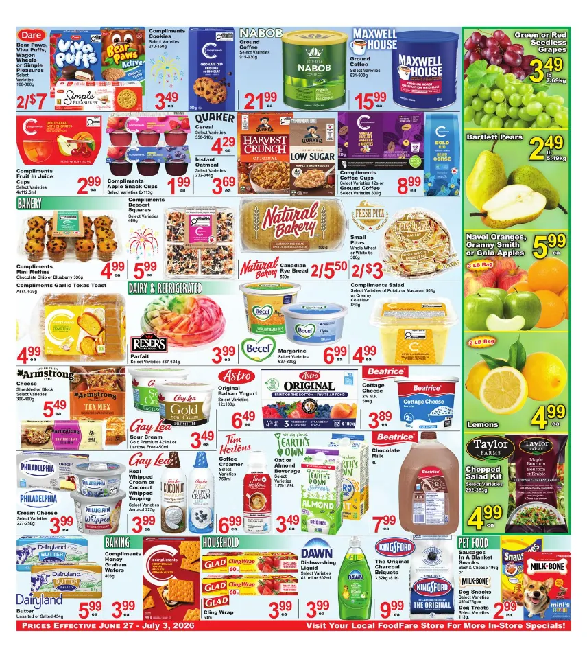Food Fare Sales from June 27 to July 3 2026 - flyer page 3