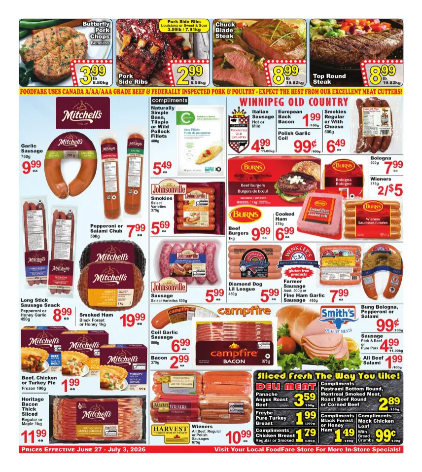 Food Fare Sales from June 27 to July 3 2026 - flyer page 2