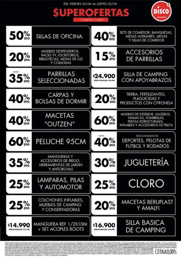 Ofertas de Ofertas Disco 26 de junio al 1 de julio 2026 - Página 1 del catálogo