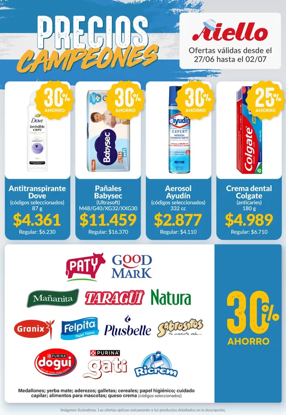 Ofertas de Ofertas Aiello Supermercados 27 de junio al 2 de julio 2026 - Página 6 del catálogo