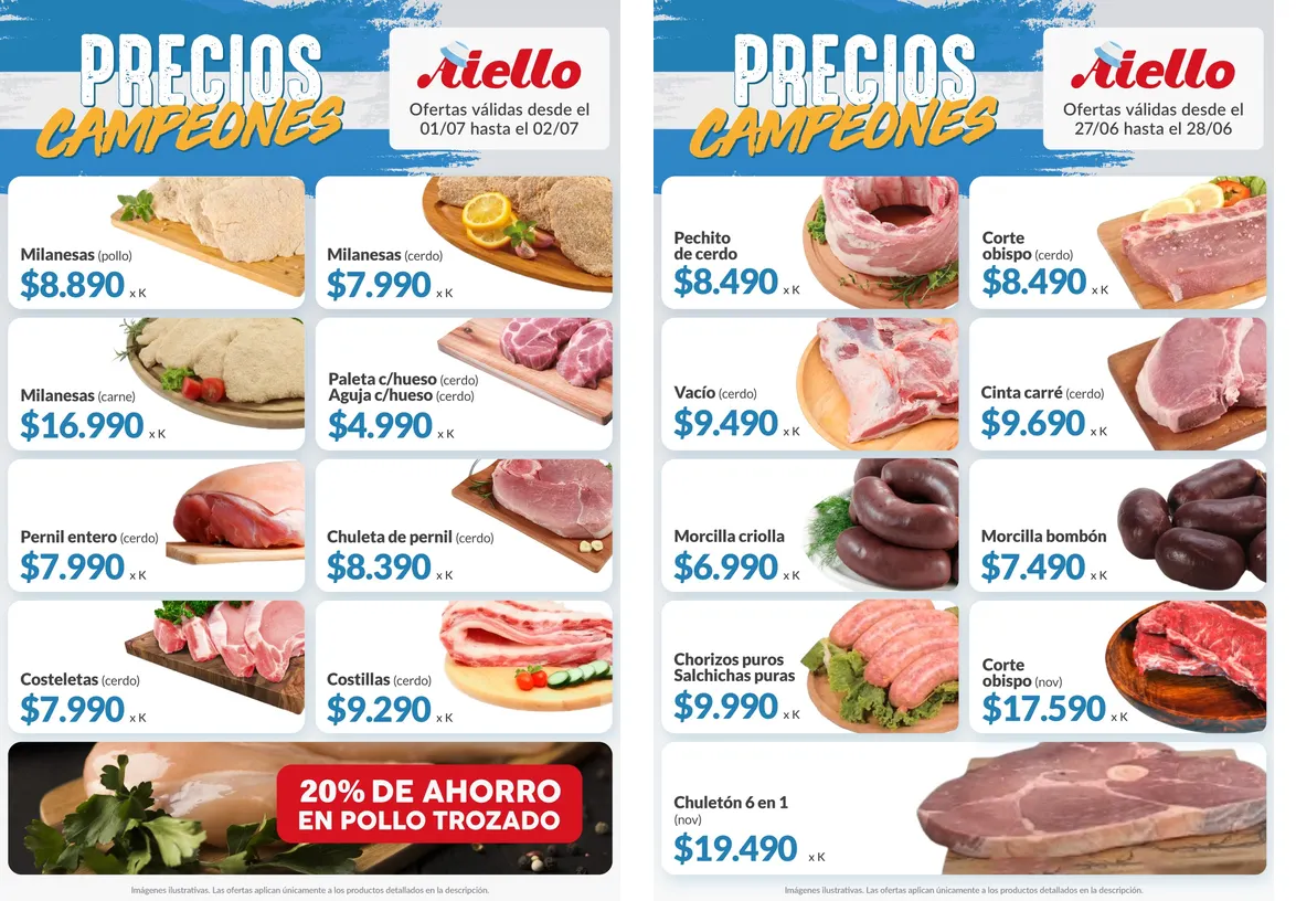 Ofertas de  Ofertas Aiello Supermercados 27 de junio al 2 de julio 2026 - Página 9 del catálogo