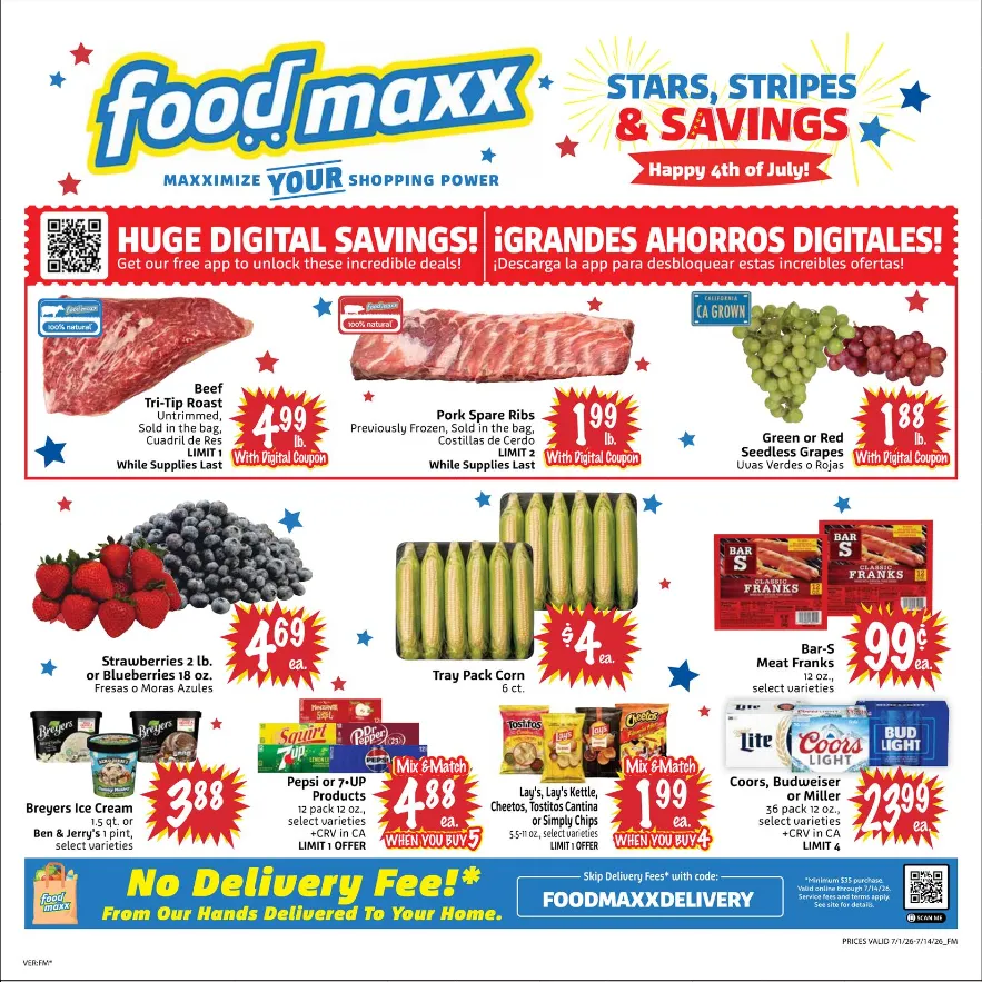 Weekly ad  FoodMaxx Sales from July 1 to July 14 2026 - Page 2