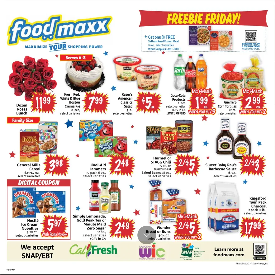 Weekly ad  FoodMaxx Sales from July 1 to July 14 2026 - Page 