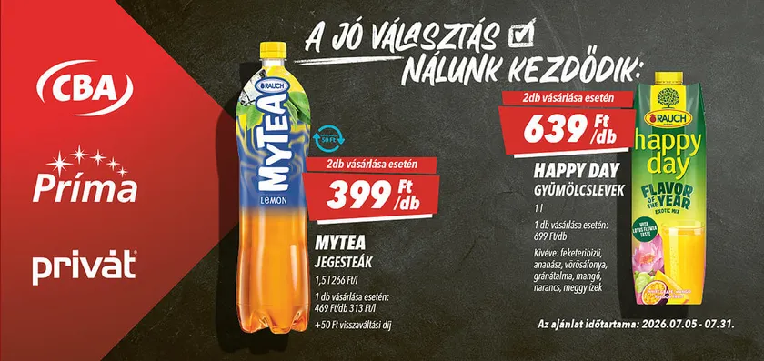 Katalógus  Príma legfrissebb ajánlatai július 5.-tól július 31.-ig 2026. - Oldal 3