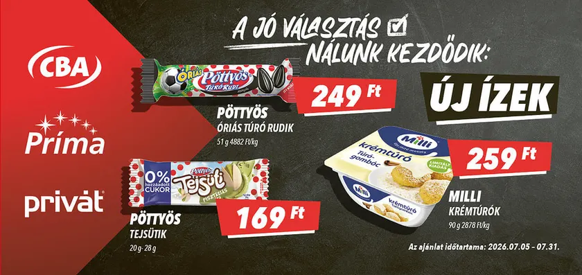Katalógus  Príma legfrissebb ajánlatai július 5.-tól július 31.-ig 2026. - Oldal 4
