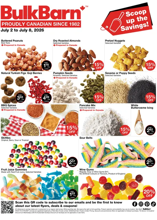 Bulk Barn Sales from July 2 to July 8 2026 - flyer page 1