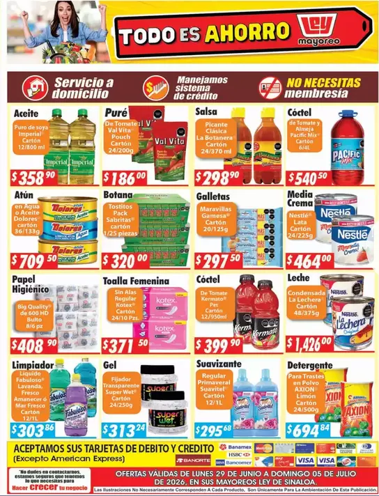 Catálogo de Casa ley Ofertas 29 de junio al 5 de julio 2026 - Pagina 1