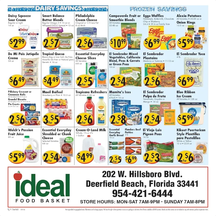 Weekly ad  Ideal Food Basket Sales from July 1 to July 7 2026 - Page 4