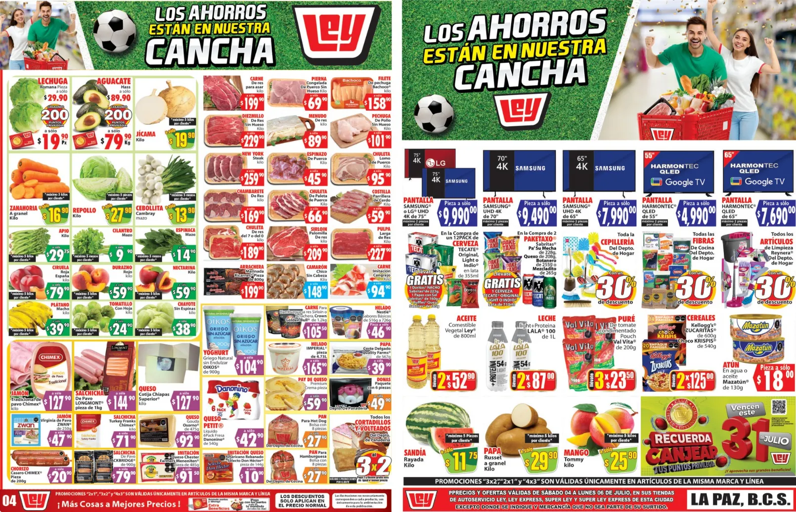 Catálogo de Casa ley Ofertas 4 de julio al 6 de julio 2026 - Pagina 1