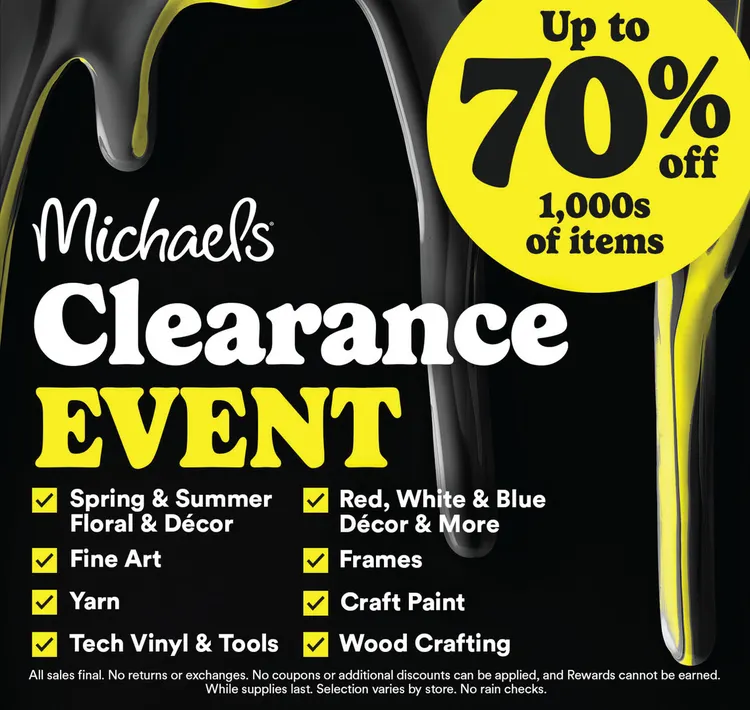 Weekly ad Michaels Sales from July 5 to July 11 2026 - Page 1