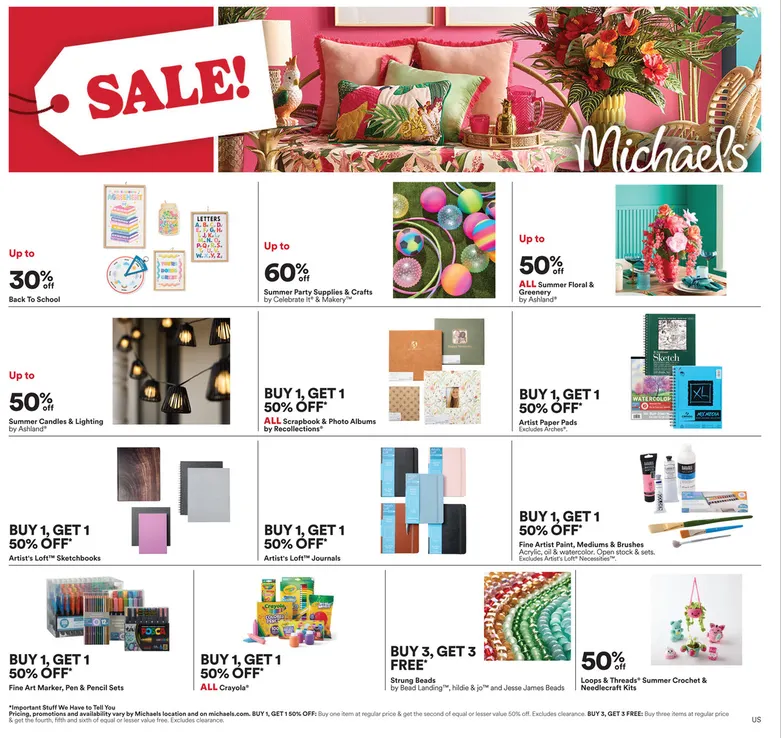 Weekly ad Michaels Sales from July 5 to July 11 2026 - Page 2