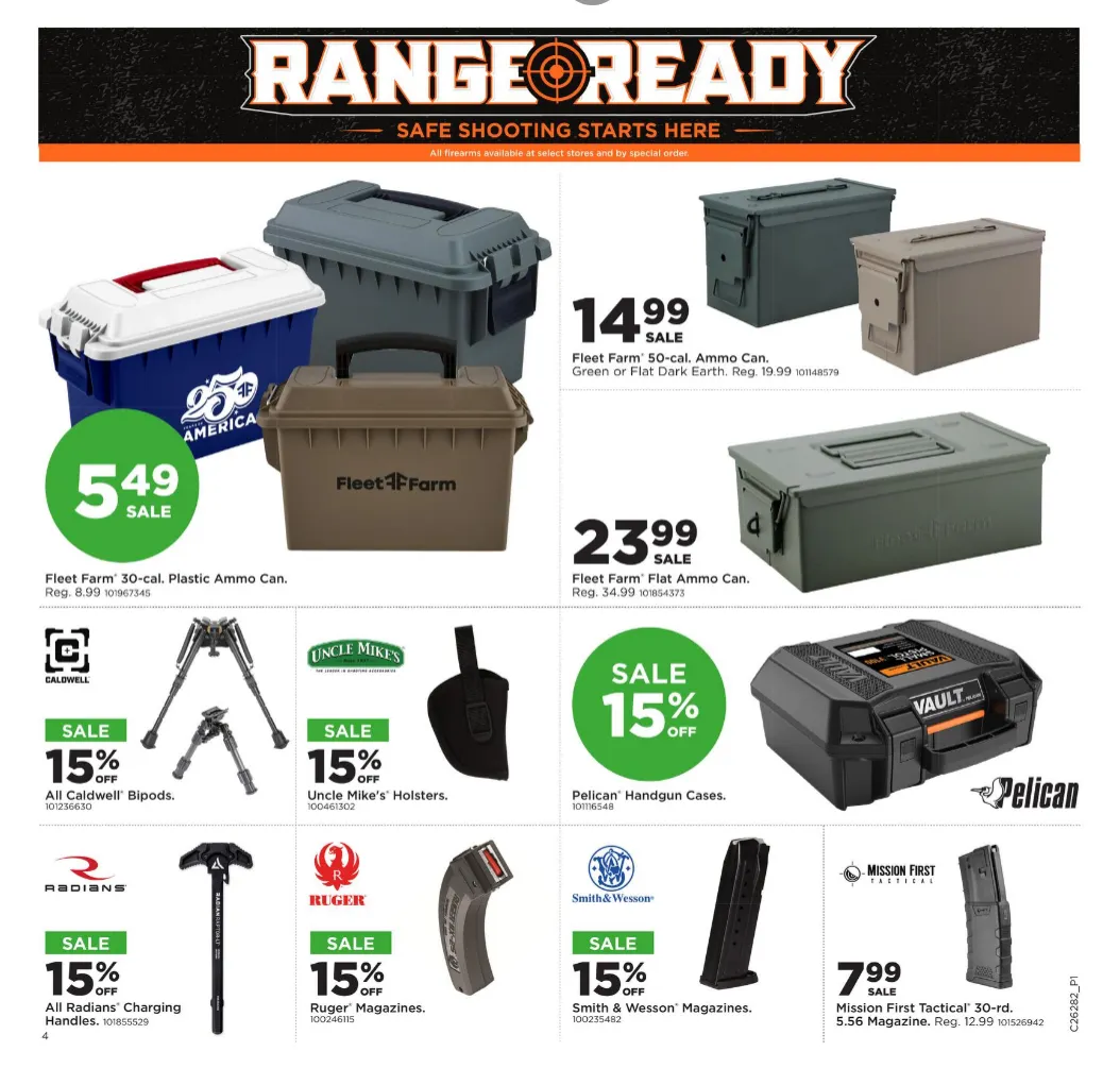 Fleet Farm Sales - July 6 July 12 2026