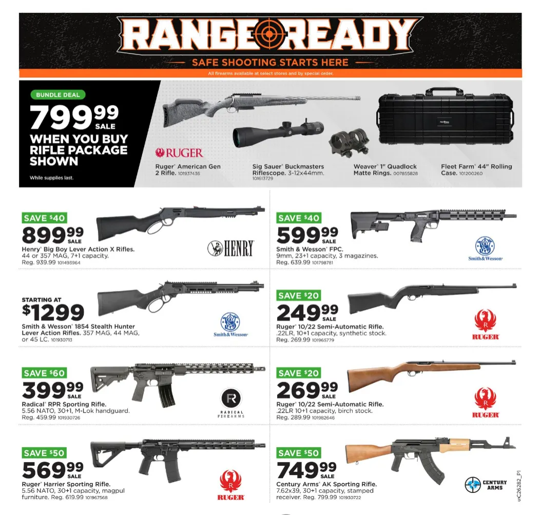 Weekly promotion Fleet Farm Sales spanning from July 6 to July 12 2026 - Page 4 for Catalogue 365