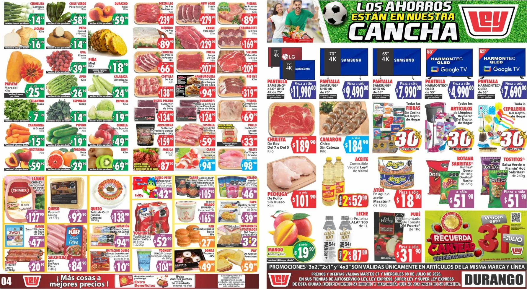 Catálogo de Casa ley Ofertas 7 de julio al 8 de julio 2026 - Pagina
