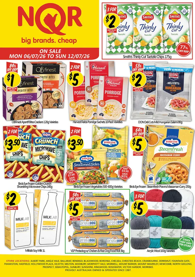 NQR Sales - Catalogue valid from 7 July to 12 July 2026 - page 1
