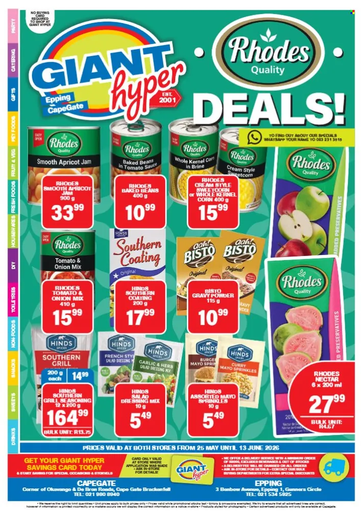 Giant Hyper Sales from 26 June to 13 July 2026 - Catalogue Page 1