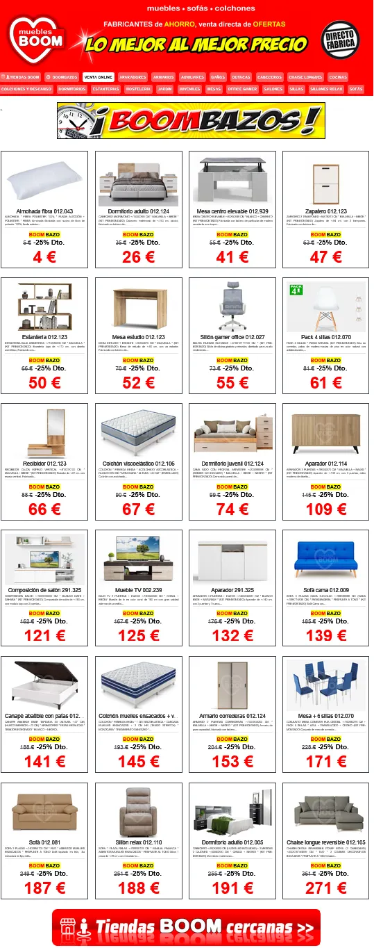 Catálogo de Muebles BOOM Ofertas 8 de julio al 28 de julio 2026 - Página 1