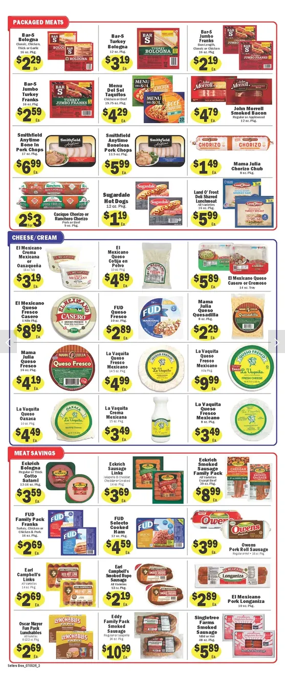 Weekly ad Sellers Bros Sales from July 8 to July 14 2026 - Page 2