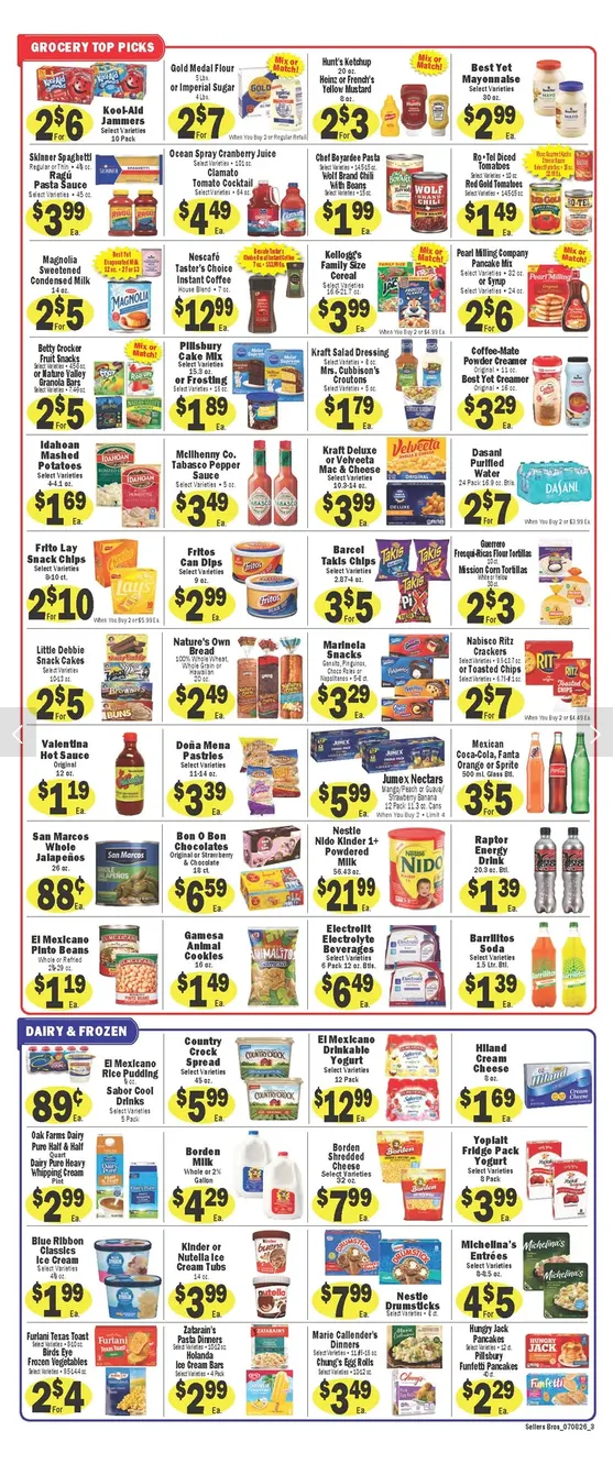 Weekly ad Sellers Bros Sales from July 8 to July 14 2026 - Page 3