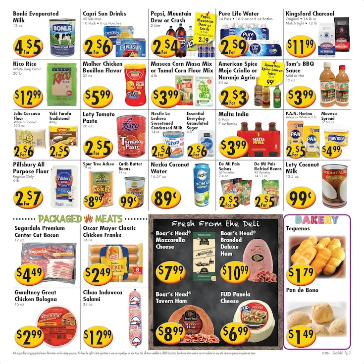 Weekly ad Ideal Food Basket Sales from July 8 to July 14 2026 - Page 3