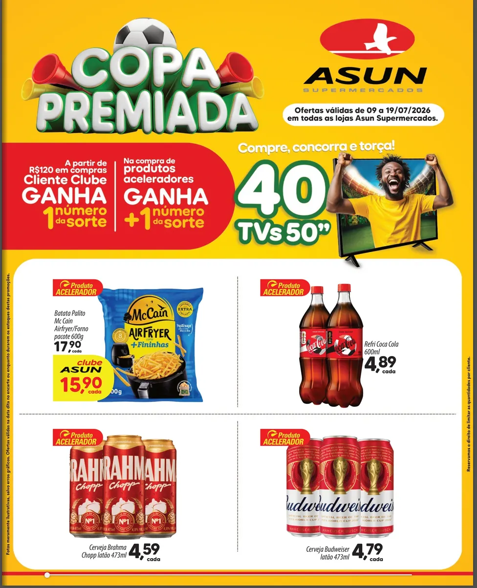 Encarte de  Folhetos Asun 9 de julho até 19 de julho 2026 - Pagina 