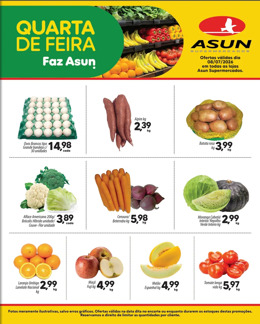 Encarte de  Folhetos Asun 8 de julho até 8 de julho 2026 - Pagina 