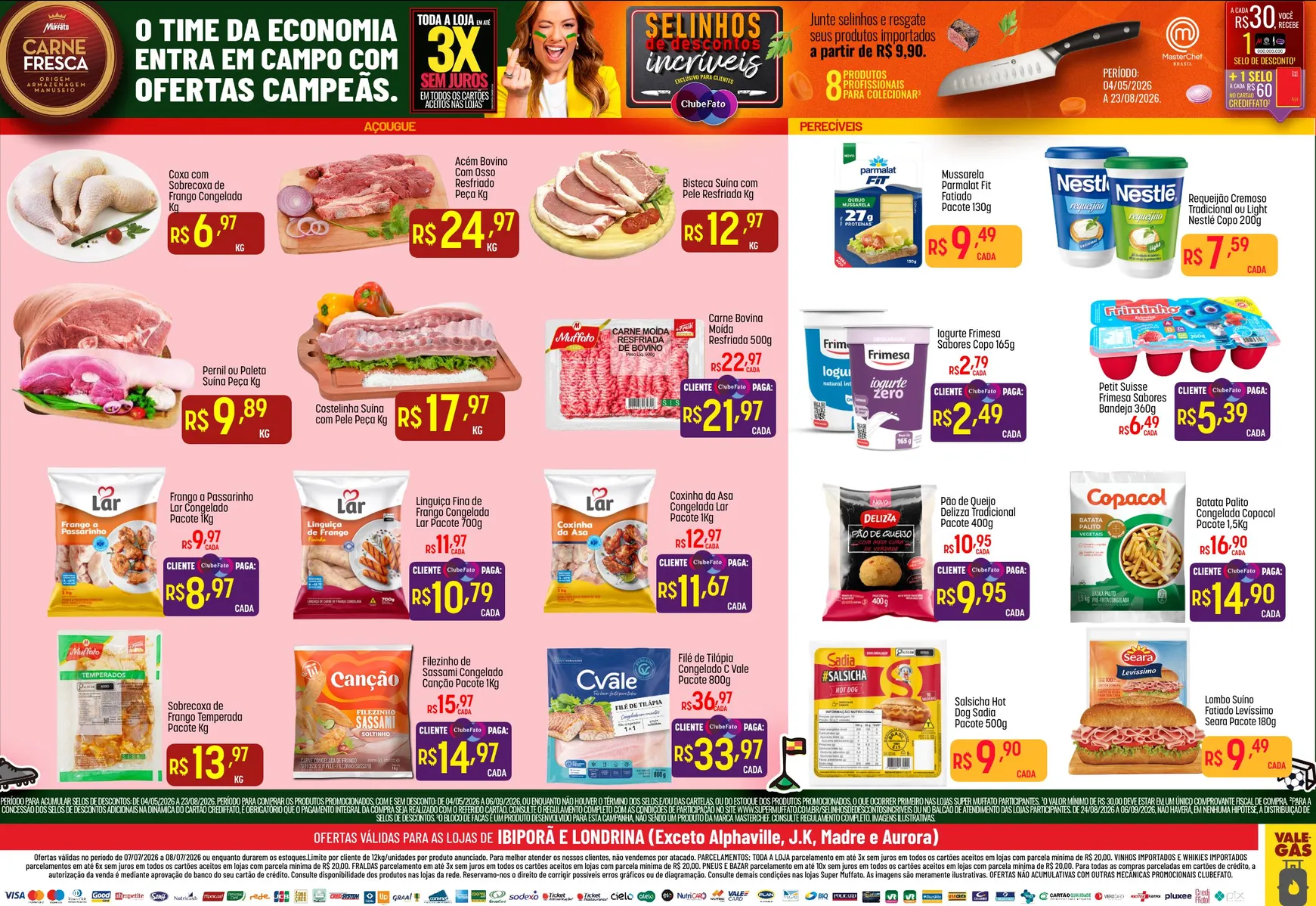Encarte de Folhetos Super Muffato  7 de julho até 8 de julho 2026 - Pagina 2