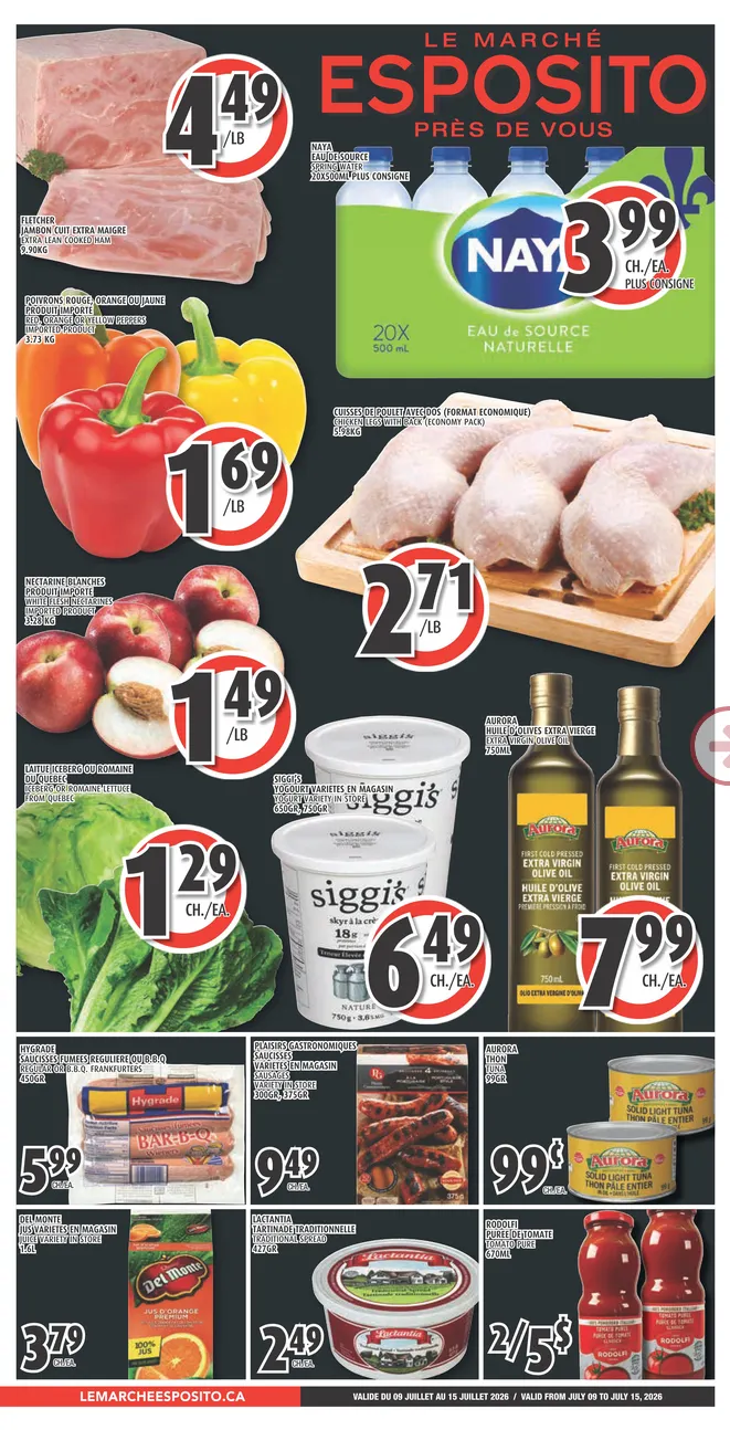 Esposito Sales from July 9 to July 15 2026 - flyer page 1