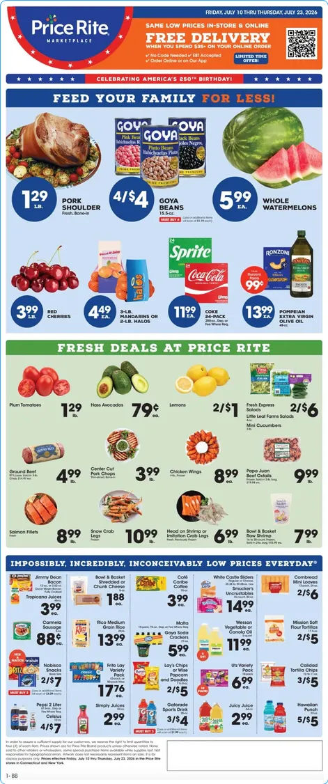 Weekly ad Price Rite  Sales from July 10 to July 23 2026 - Page 