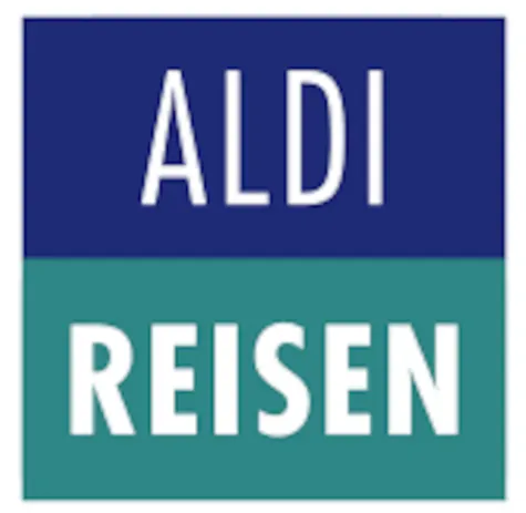 Aldi Reisen logo die aktuell Prospekt