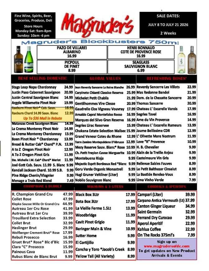 Weekly ad Magruder's Sales from July 8 to July 21 2026 - Page 