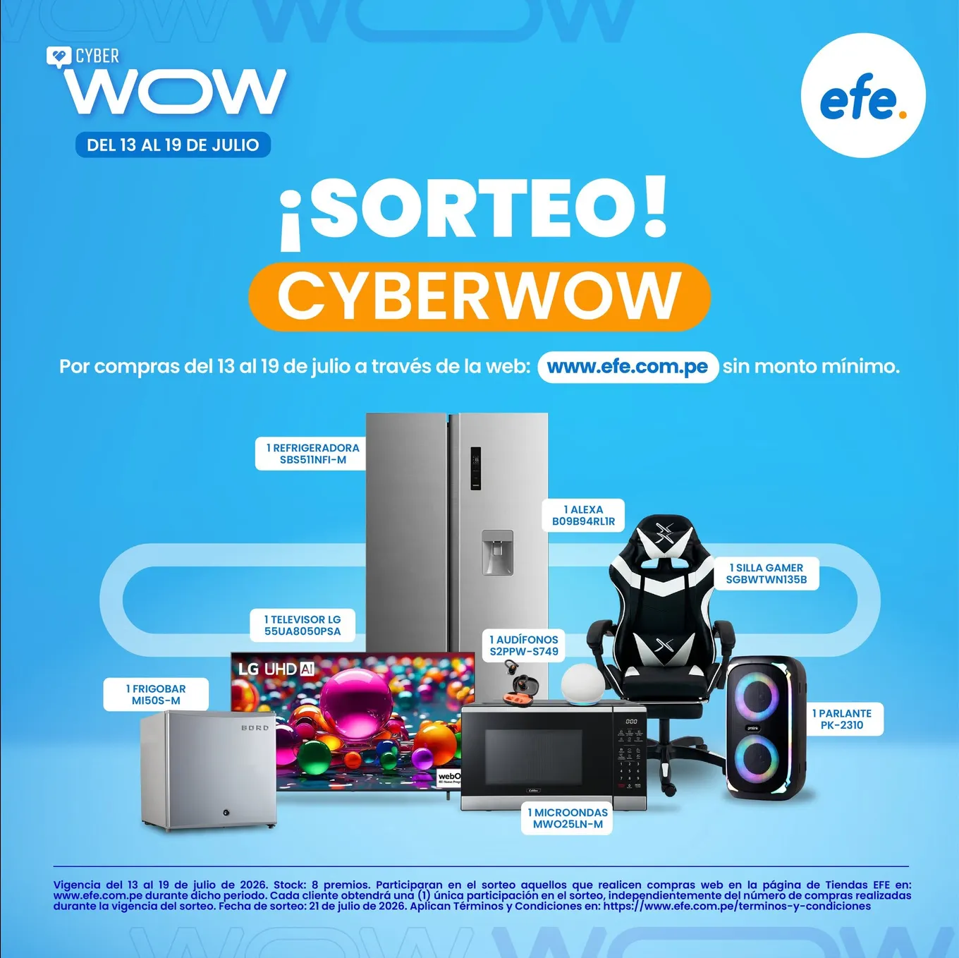 Catalogo de Ofertas de efe 17 de julio al 20 de julio 2026 - Pag 1