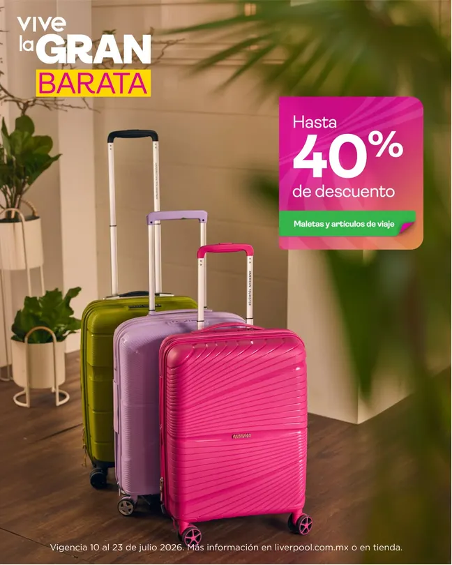 Catálogo de Liverpool Ofertas 10 de julio al 23 de julio 2026 - Pagina