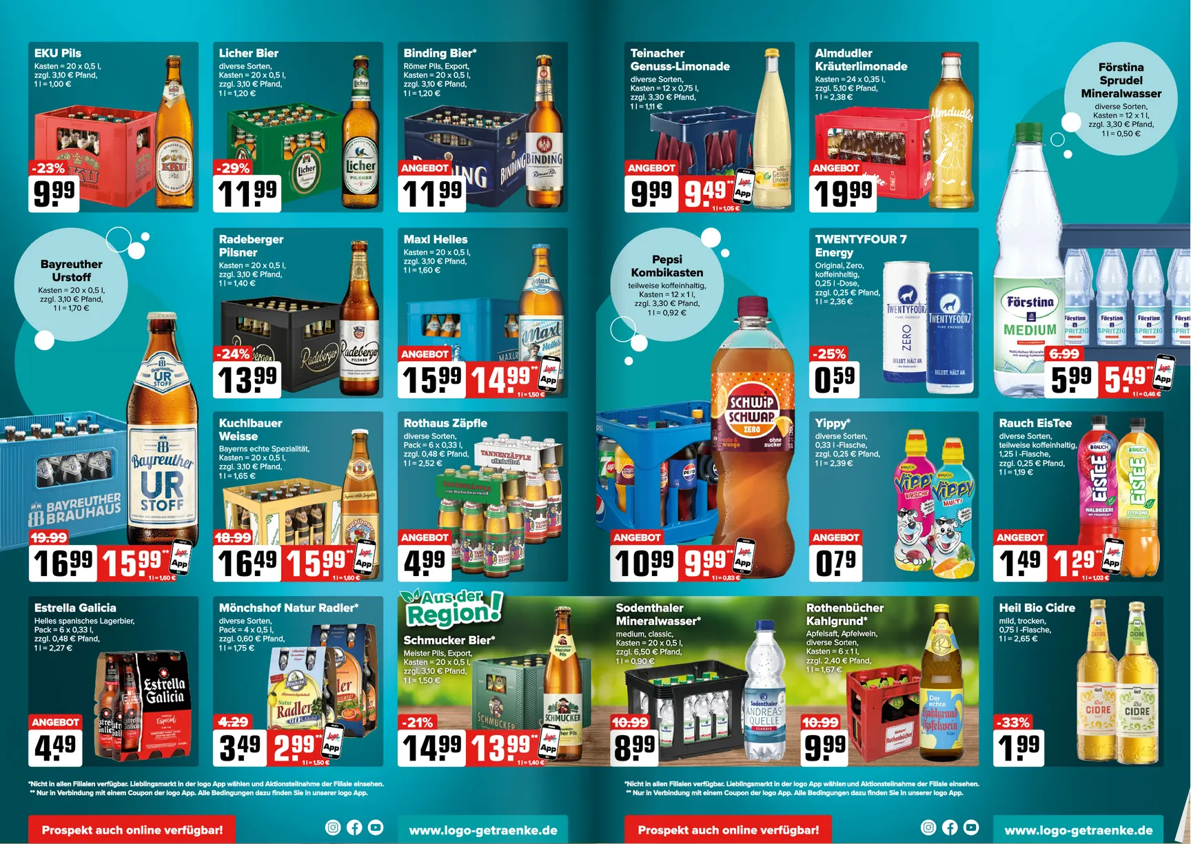 Logo Getränkemarkt Prospekte von 20. Juli bis 25. Juli 2026 - Prospekt seite 2