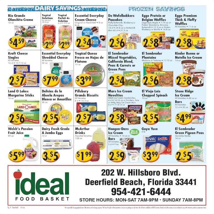 Weekly ad Ideal Food Sales from July 16 to July 21 2026 - Page 4