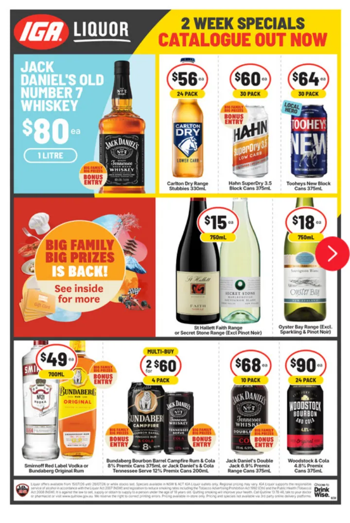 IGA LIQUOR Sales - Catalogue valid from 15 July to 28 July 2026 - page 3