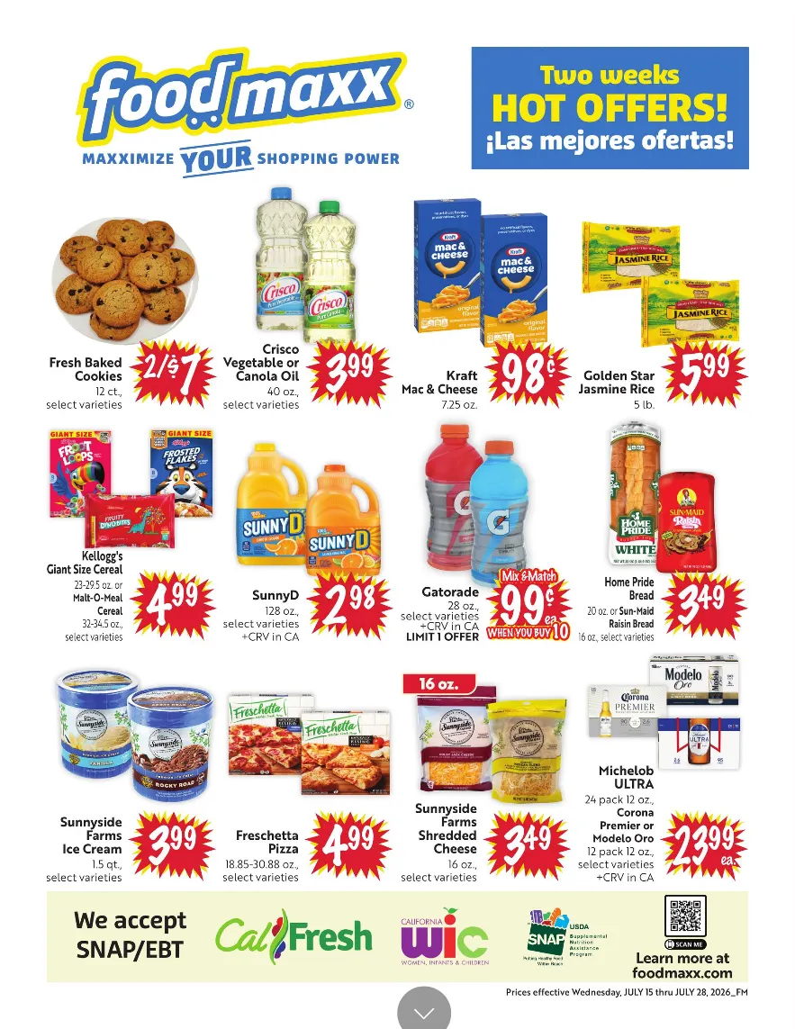 Weekly ad FoodMaxx Sales from July 15 to July 28 2026 - Page 2