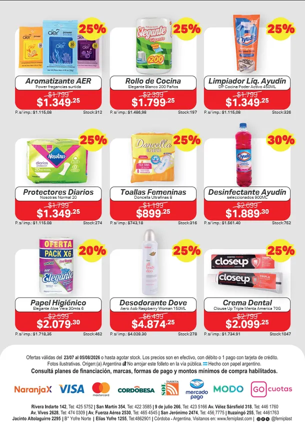 Ofertas de Ofertas Ferniplast 23 de julio al 5 de agosto 2026 - Página 3 del catálogo