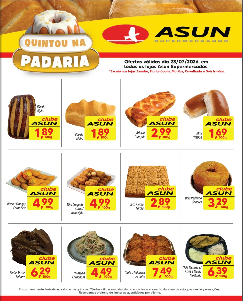 Encarte de Folhetos Asun 23 de julho até 23 de julho 2026 - Pagina 1