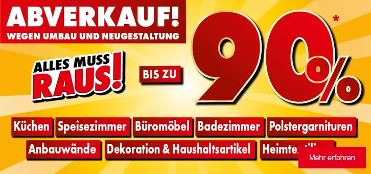 Möbel Mahler Prospekte  von 27. Juli bis 1. August 2026 - Prospekt seite 1