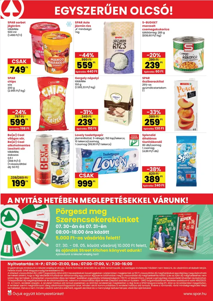 Katalógus SPAR július 30.-tól augusztus 5.-ig 2026. - Oldal 3