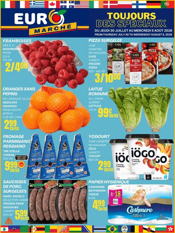  Euromarché Sales from July 30 to August 5 2026 - flyer page 1