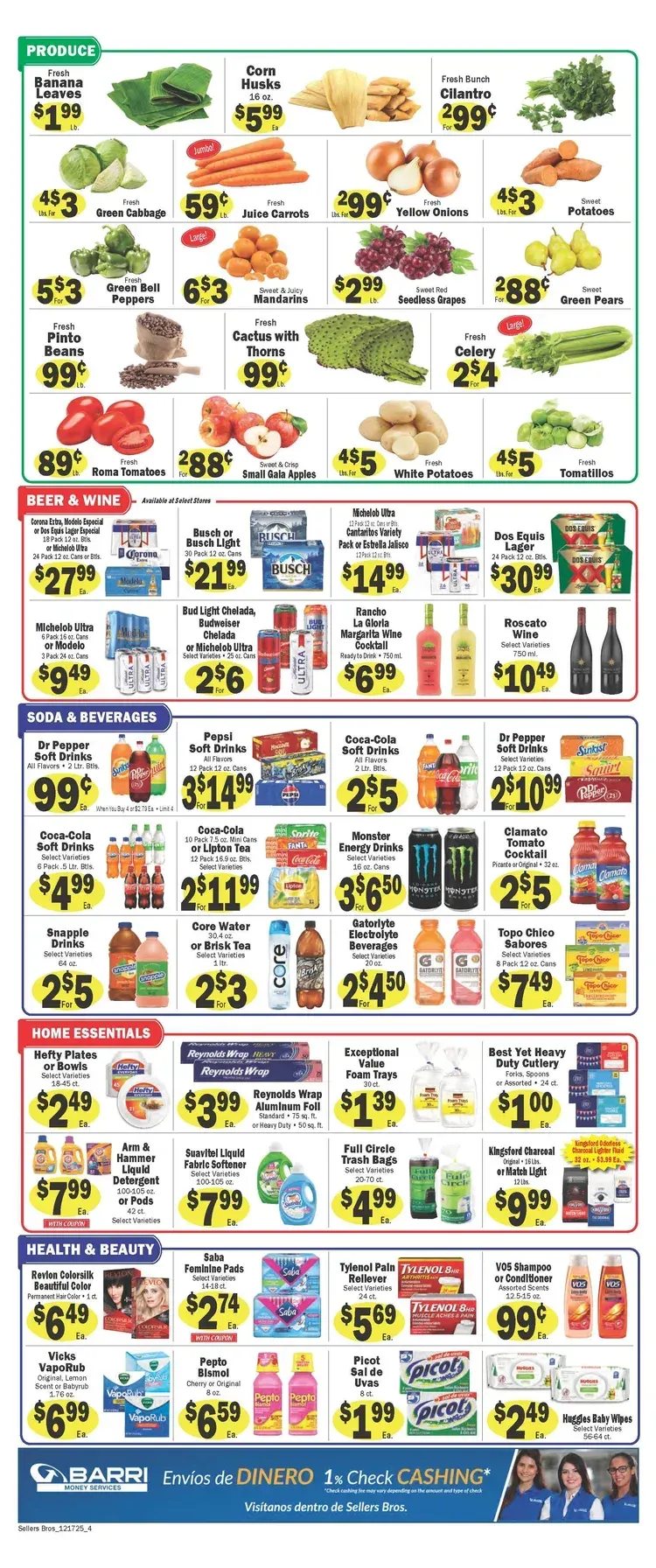 Weekly ad Sellers Bros Sales from December 17 to December 23 2025 - Page 2