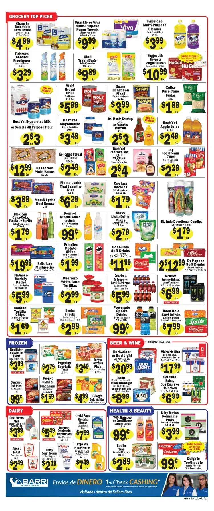Weekly ad Sellers Bros Sales from January 7 to January 13 2026 - Page 2