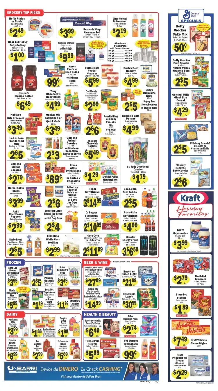 Weekly ad Sellers Bros Sales from December 17 to December 23 2025 - Page 2