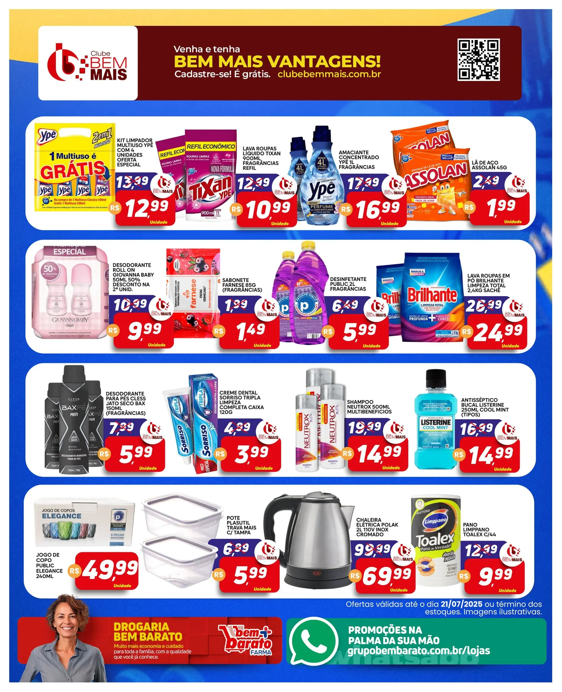Encarte de Folhetos Bem Barato 15 de julho até 21 de julho 2025 - Pagina 4